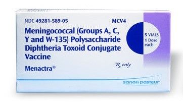 MENACTRA MENINGOCOCCAL (GROUPS A,C,Y & W-135) POLYSACCHARIDE DIPHTHERIA TOXOID CONJUGATE VACCINE