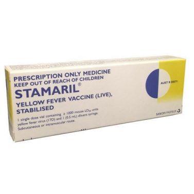 STAMARIL YELLOW FEVER 0.5ML PRE FILLED SYRINGE