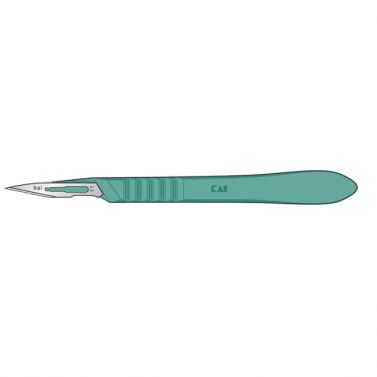 KAI DISPOSABLE SCALPEL NO. 11 / BOX OF 20