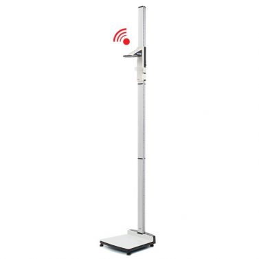 SECA EMR-VALIDATED, FREESTANDING STADIOMETER WITH DIGITAL DISPLAY