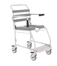 SHOWER COMMODE Attendant Propelled