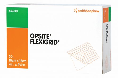 OPSITE FLEXIGRID MOISTURE VAPOUR PERMEABLE ADHESIVE FILM DRESSING