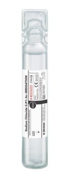 SODIUM CHLORIDE 0.9% STERITUBE FOR IRRIGATION /  30ML / BOX OF 100