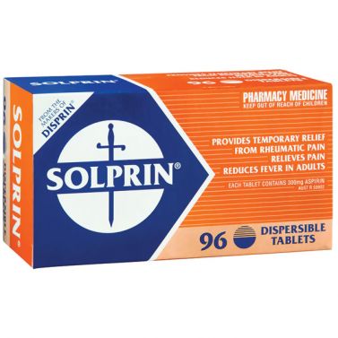 SOLPRIN TABLETS 300MG / BOX OF 96