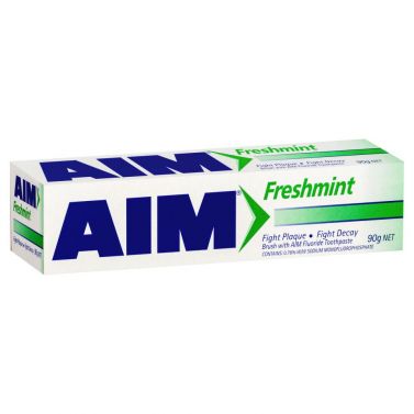 TOOTHPASTE AIM FRESHMINT 90GM / INDIVIDUAL TUBE