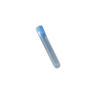 TEST TUBE 16X100MM 10ML CYLINDRICAL WITHOUT RIM GRADUATED IN PP / BOX OF 250