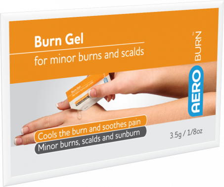 AEROBURN BURN GEL SACHET 3.5G / EACH