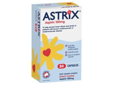 ASTRIX CAPSULES / 100MG / BOX OF 84