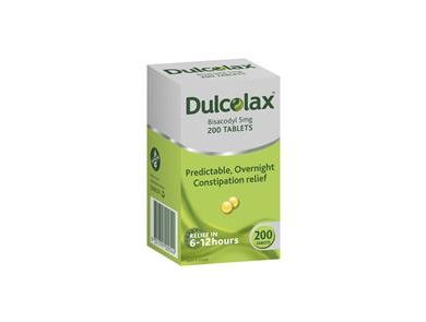 DULCOLAX TABLETS 5MG / BOX OF 200