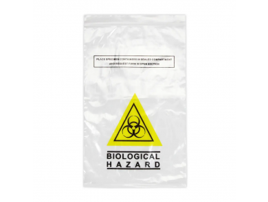 SPECIMEN BAG CLEAR 270 X1 60MM REAR PANEL / BOX OF 2000