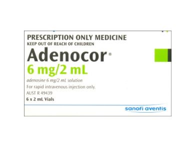 ADENOCOR VIAL 6MG / 2ML / BOX OF 6
