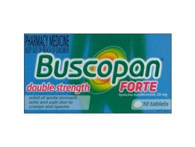 BUSCOPAN FORTE TABS 20MG / PACK OF 10