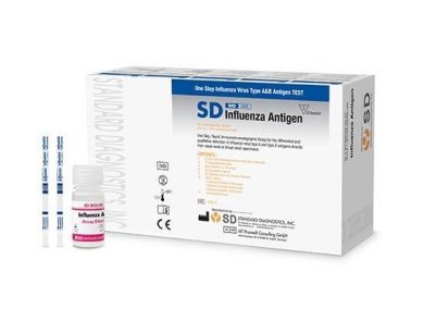 SD BIOLINE INFLUENZA ANTIGEN RAPID FLU TEST / A AND B / BOX/10
