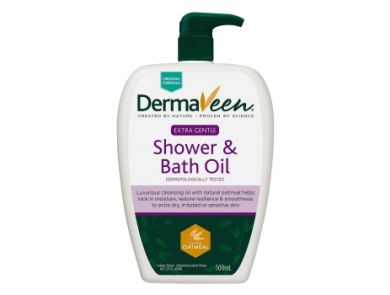 DERMAVEEN EXTRA GENTLE SHOWER/BATH OIL PUMP / EACH