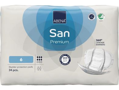 ABENA SAN 6 PREMIUM LIGHT BLUE / 1600ML / CARTON OF 102