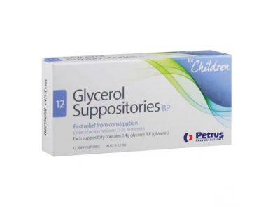 GLYCEROL SUPPOSITORY CHILD / BOX OF 12