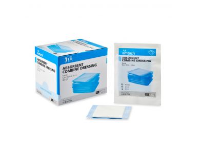 AMTECH ABSORBENT COMBINE DRESSING PIECES