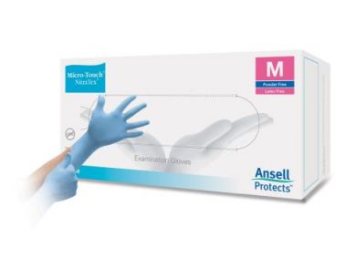 ANSELL MICRO-TOUCH NITRA-TEX NITRILE EXAMINATION GLOVES