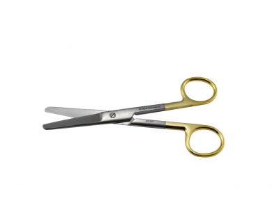DRESSING SCISSORS / STRAIGHT / TUNGSTEN CARBIDE / 14CM