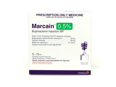 ASTRAZENECA MARCAIN PLAIN