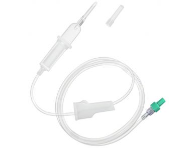 I.V. ADMIN BLOOD/SOM SET SANGOFIX ES SWIVEL LOCK W/ Y-SITE / EACH