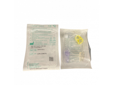 B BRAUN SURECAN SAFETY II WITH Y + CARESITE VALVE