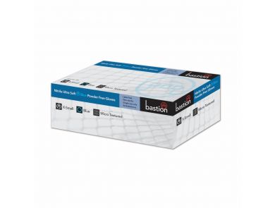 BASTION NITRILE ULTRASOFT® POWDER FREE GLOVES / BLUE 
