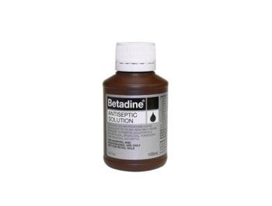BETADINE ANTISEPTIC  100ml