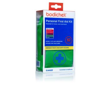 BODICHEK PERSONAL FIRST AID KIT / 62 PIECE