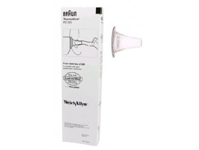 HILL ROM / WELCH ALLYN / BRAUN THERMOSCAN PROBE COVERS / BOX OF 200