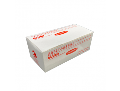 WATER WIPES / STERILE / BOX OF 50