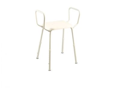 SHOWER STOOL WITH ARMS
