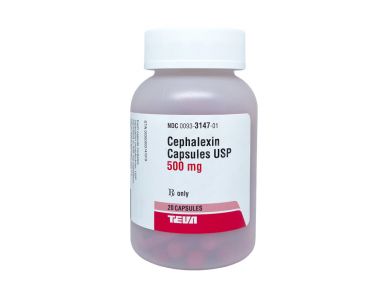 CEPHALEXIN CAPS 500MG /  BOX OF 20