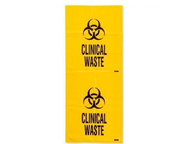 CLINICAL WASTE LABELS /  100 X 80MM