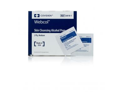 COVIDEN ALCOHOL SWABS WEBCOL KENDALL SWABS BOX/200