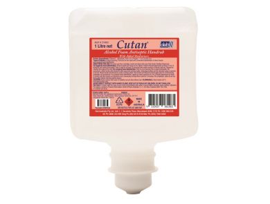 CUTAN FOAM ANTISEPTIC HANDRUB / 1L CARTRIDGE / EACH  