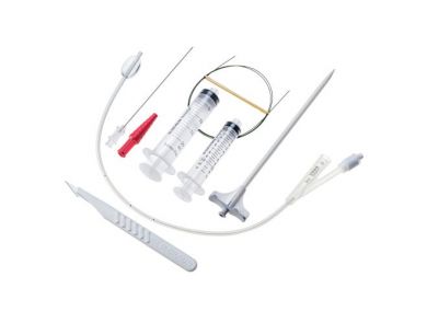 CYSTOFIX EXCHANGE SET WITHOUT GUIDEWIRE / BALLOON STRAIGHT TIP / CH20 / BOX OF 5