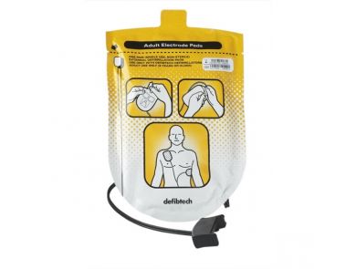 DEFIBTECH DEFIBRILLATOR PADS / ADULT SIZE / FOR LIFELINE AED AND ALIFELINE AUTO / EACH