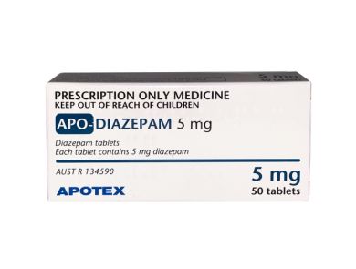 DIAZEPAM TABLETS / 5MG / BOX OF 50 RD