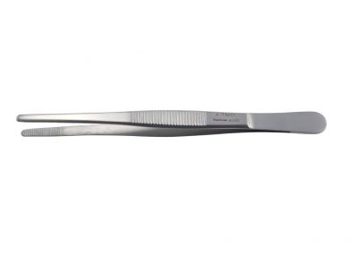 DRESSING FORCEPS / 13CM / BLOCK-END