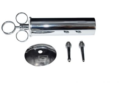 EAR SYRINGE / MANUAL / WITH 2 NOZZLES AND SHIELD / 100ML