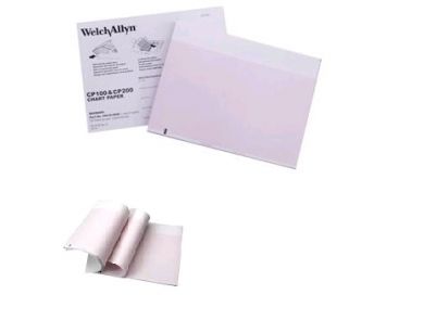 ECG PAPER Z-FOLD CP100/CP150/CP200  / 225MM x 115MM / 200 PKT