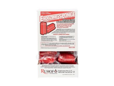 RUHOF ENDOZINE CLEANING SPONGES / BOX OF 25 