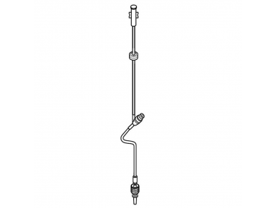 BAXTER EXTENSION SET CLEARLINK NON-RETURN VALVE LEUR LOCK / EACH