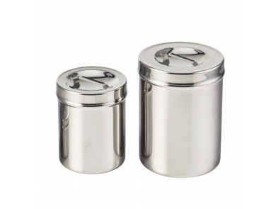 FISHER & WEBSTER JARS WITH LID