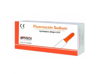 FLUORESCEIN SODIUM OPTISTRIPS / BOX OF 100