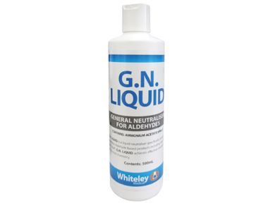 G.N. LIQUID GLUTARALDEHYDE NEUTRALISER / 500ML