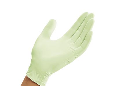GLOVEON LATEX COATS  EXAM GLOVES POWDER FREE / STANDARD CUFF / X-SMALL / BOX OF 100