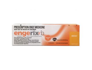 GSK ENGERIX-B HEPATITIS B SURFACE ANTIGEN RECOMBINANT