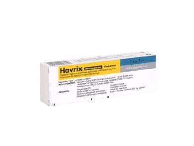 GSK HAVRIX INACTIVATED HEPATITIS A VIRUS VACCINE